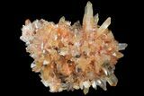 Orange Creedite Crystal Cluster - Durango, Mexico #99200-1